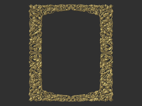 Mirror Frame 3D प्रिंट मॉडल