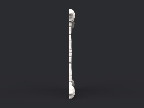 Parchment wooden scroll 3D Print Model