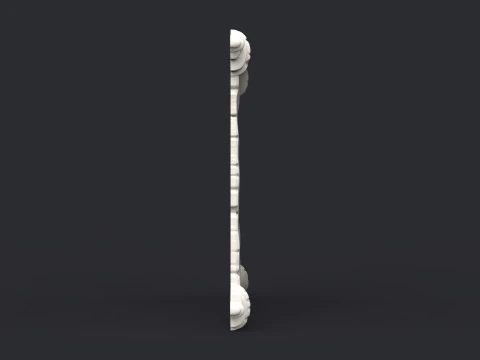 Parchment wooden scroll 3D Print Model