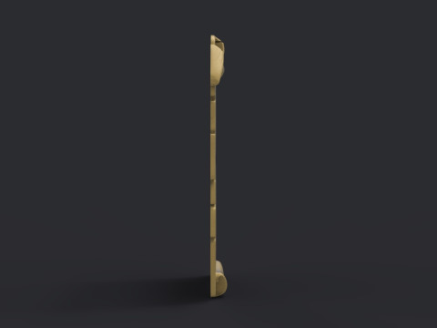 Parchment wooden scroll 3D Baskı Modeli