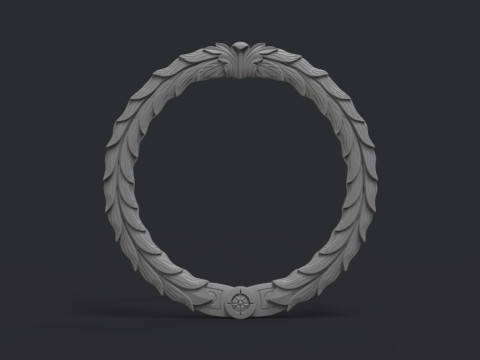 Wreath ornate ring 3D 打印模型