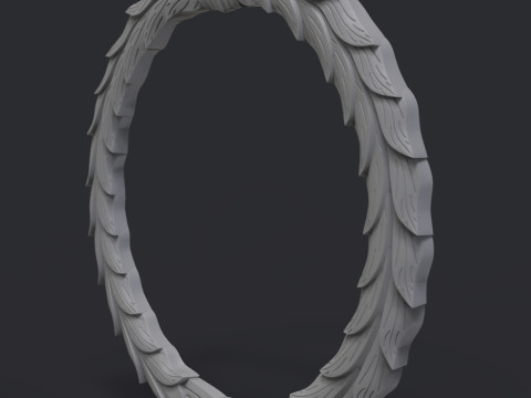 Wreath ornate ring 3D 打印模型