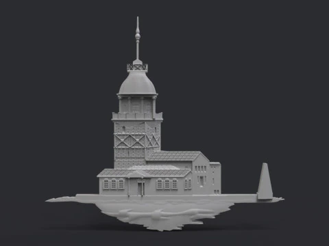 Tower of Leandros 3D Print Model