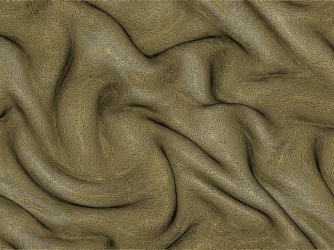 Drapery Sculptures Circle Wall Art Panel 3D 프린트 모델