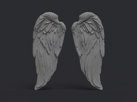 Angel wings Model Cetak 3D