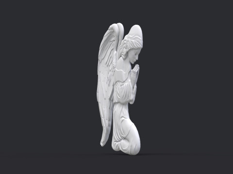 Praying Angel 3D printmodel