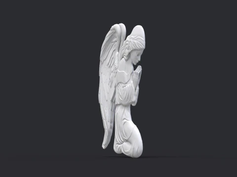 प्रार्थना देवदूत 3D प्रिंट मॉडल