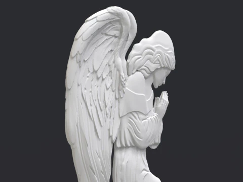 प्रार्थना देवदूत 3D प्रिंट मॉडल