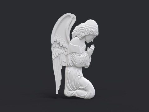 Praying Angel 3D Принт Модель