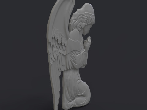 Praying Angel 3D प्रिंट मॉडल