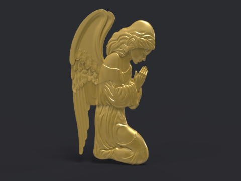 Praying Angel 3D प्रिंट मॉडल