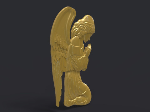 Praying Angel 3D प्रिंट मॉडल