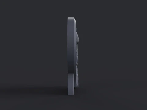 Praying Angel Tombstone 3D Print Model