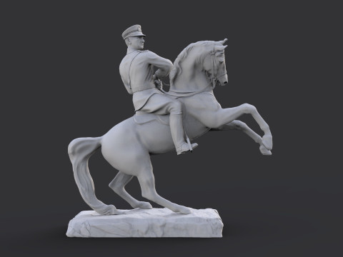 Gazi Mustafa Kemal Ataturk 3D Принт Модель