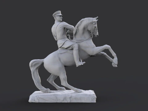 Gazi Mustafa Kemal Ataturk 3D Print Model