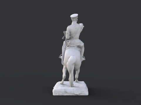 Gazi Mustafa Kemal Ataturk 3D Print Model