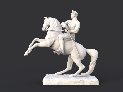 Gazi Mustafa Kemal Ataturk 3D Принт Модель