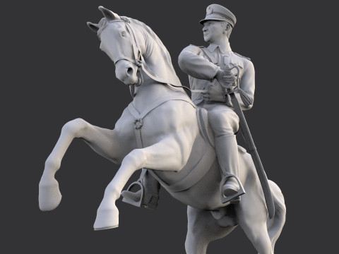 Gazi Mustafa Kemal Ataturk 3D Принт Модель