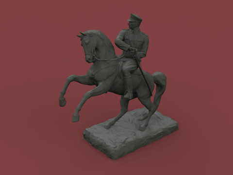 Gazi Mustafa Kemal Ataturk 3D Принт Модель