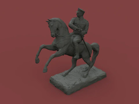 Gazi Mustafa Kemal Ataturk 3D Print Model