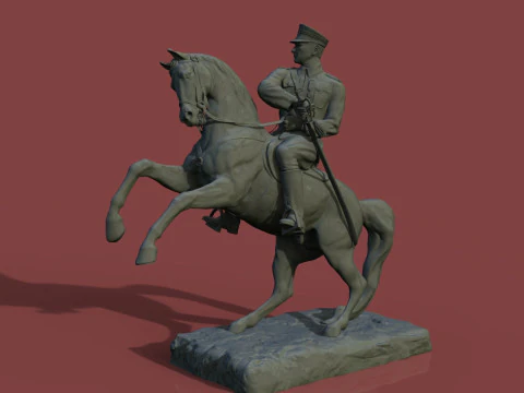 Gazi Mustafa Kemal Ataturk 3D Print Model