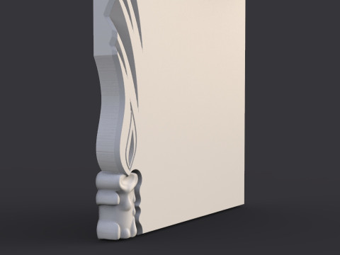 Baby angel tombstone 3D 프린트 모델