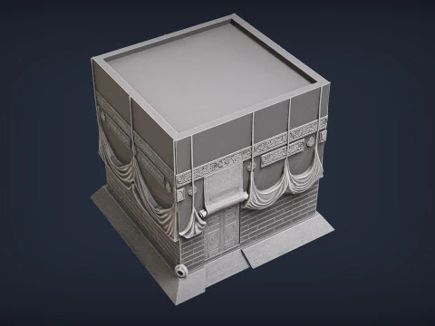 The Kaaba 3D Print Model