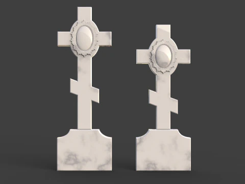 L&aacute;pida cruzada Modelo de impresión 3D