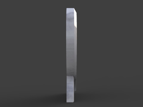 Heart shaped tombstone Modello di stampa 3D