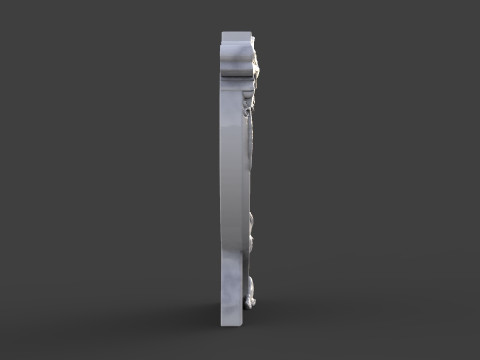 Angel Monument Tombstone Model do druku 3D