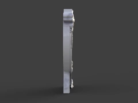 Angel Monument Tombstone 3D Print Model