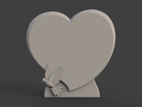 L&aacute;pida conmemorativa Modelo de impresión 3D