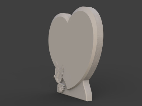 Memorial tombstone Model Cetak 3D
