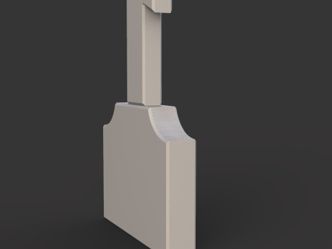 Cross Gravestone 3D प्रिंट मॉडल