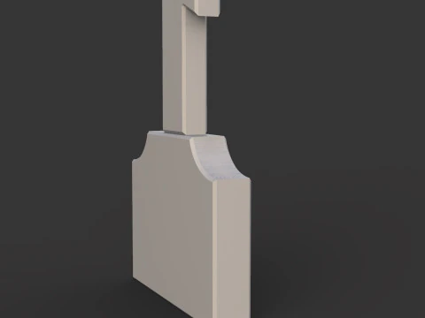 Cross Gravestone 3D Print Model