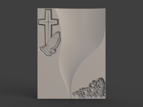Memorial tombstone 3D 打印模型