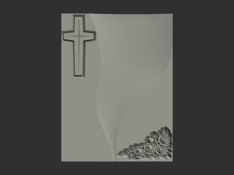 Memorial tombstone 3D 打印模型