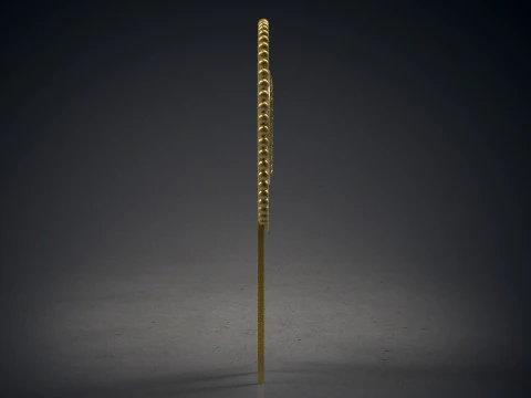Rounded award badge 3D Print Model