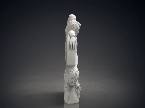 Engel monumenten 3D printmodel