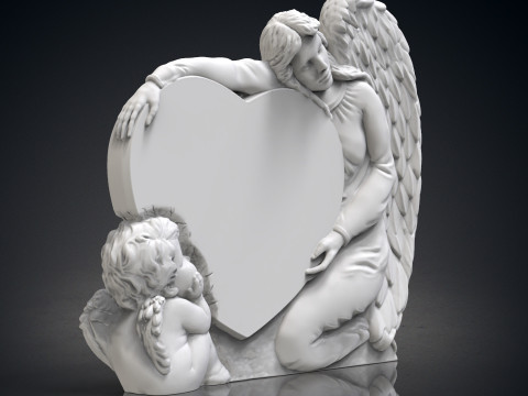 Angel monuments Modelo de impresión 3D