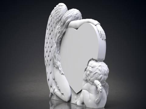 Angel monuments Modelo de impresión 3D