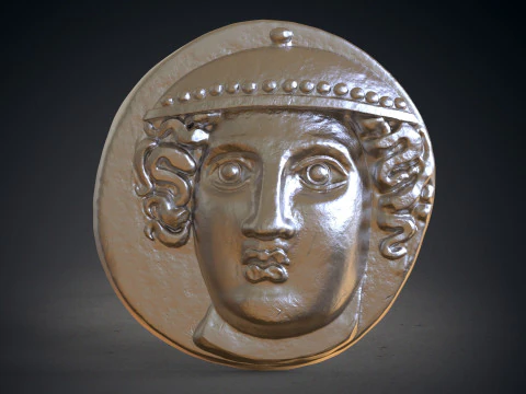 Ainos Coin 3D Print Model