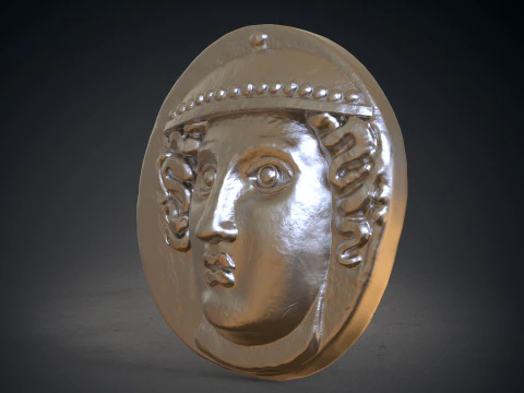 Ainos Coin 3D Print Model