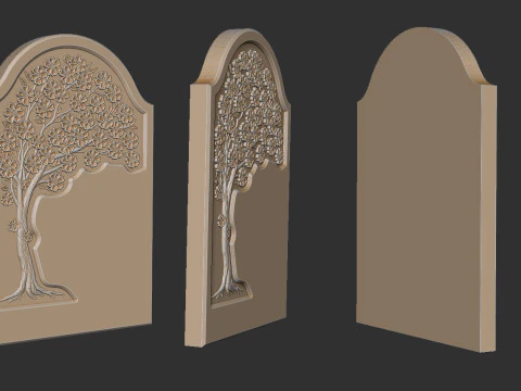 Nagrobek drzewa Sakura Model do druku 3D