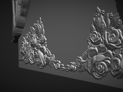 Memorial tombstone with wings 3D Принт Модель