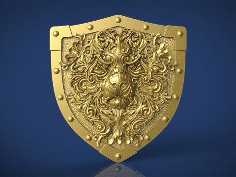 Lion Head Modelo de impresión 3D