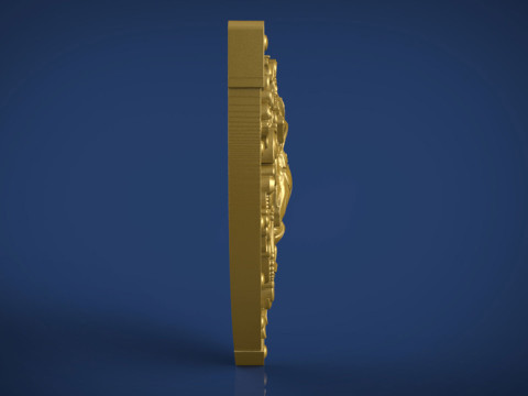 Lion Head Modello di stampa 3D