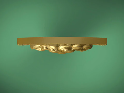 Lion Head 3D Print Model