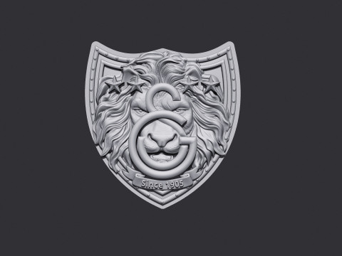 Galatasaray Football Club Logo Modello di stampa 3D