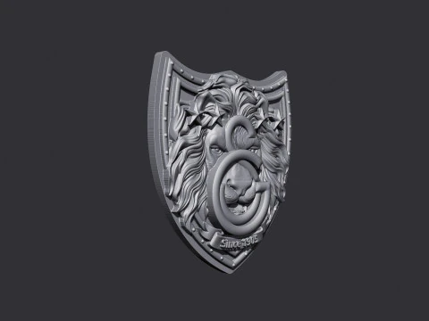 Galatasaray Football Club Logo 3D Print Model